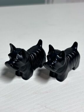 2x Lego Duplo  Terrier Dog Scotty Dog Scottish Terrier  4946px1